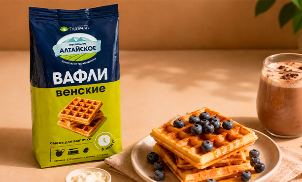 Новинка: Венские вафли Гудвилл — хрустящие снаружи, мягкие внутри