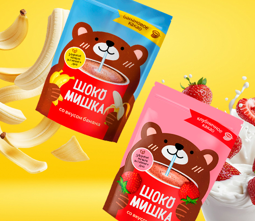 Двойная порция счастья от «Шокомишки»: новые вкусы Клубника со сливками и Банан