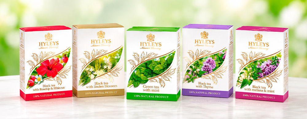 Чай Hyleys «Гармония природы»: пять вкусов для ежедневного удовольствия Чай Hyleys «Гармония природы»: пять вкусов для ежедневного удовольствия