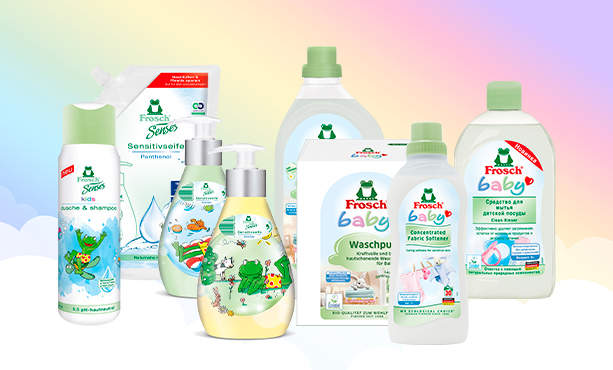 Забота с первых дней: почему детская линия Frosch — лучший выбор для вашего малыша