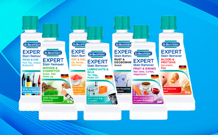 Dr. Beckmann — ваш надежный помощник в борьбе с пятнами! Dr. Beckmann — ваш надежный помощник в борьбе с пятнами!