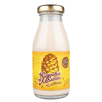 САВА Кедровое молочко с медом 0,2л