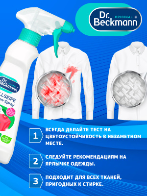 Пятновыводитель Pre Wash спрей 250мл Dr.Beckmann