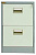 Файл-кабинет 2 ящика FC02 серый President