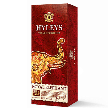 Hyleys Чай Королевский Слон (двухкам. с ярл.) 25пак х 1,8 гр