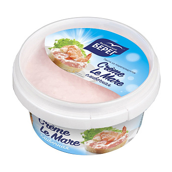 Балтийский берег Паста из морепродуктов Crème Le Mare Сливочная. 0,150 кг