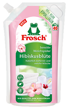 Ополаскиватель для белья Гибискус концентрированный мяг.уп.1000мл Frosch