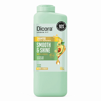 Шампунь для всех типов волос Smooth&Shine 400мл Dicora Urban Fit