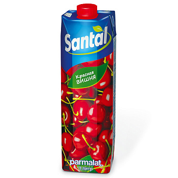Напиток SANTAL КРАСНАЯ ВИШНЯ 1л