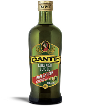 Оливковое масло EXTRA VIRGIN Terre Antiche 500мл стекло Dante