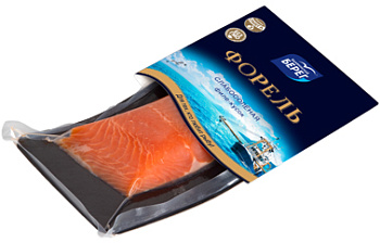 Балтийский берег Форель слабосоленая филе-кусок, 0,150 кг