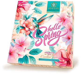 Чай Подарочный набор Колибри Ассорти 36пак х 2гр картон упак Hyleys