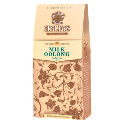 Hyleys Милк Оолонг черный чай картон, 100 г