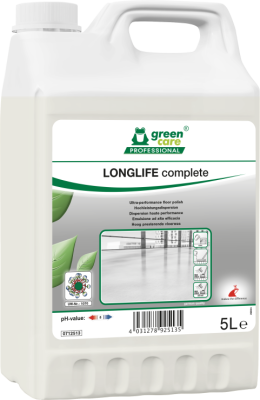 Высокоэффективная полироль для полного ухода за полами Longlife Complete 5000мл Green Care
