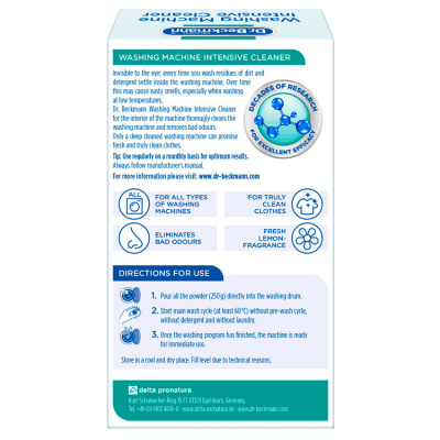 Очиститель для стиральных машин Гигиенический 250гр Dr.Beckmann