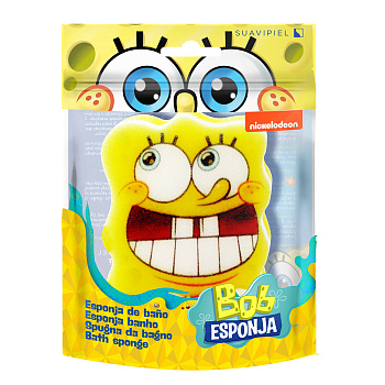 Мочалка для детей  SUAVIPIEL SPONGE BOB