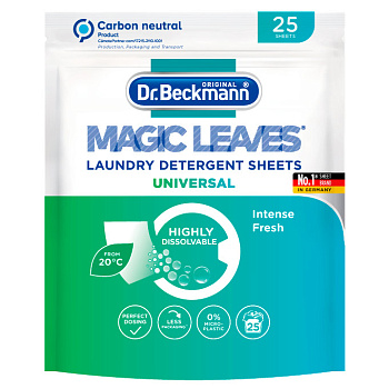 Стиральное средство Magic Leaves универсальное 25шт Dr.Beckmann