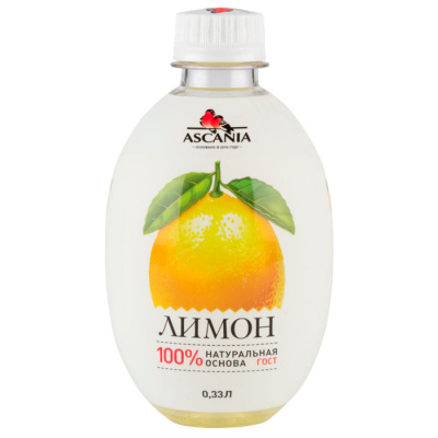 Аскания Лимонад со вкусом Лимон 0,33 мл ПЭТ