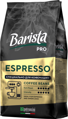 Кофе зерновой 1 000гр фольг упак Barista PRO Espresso