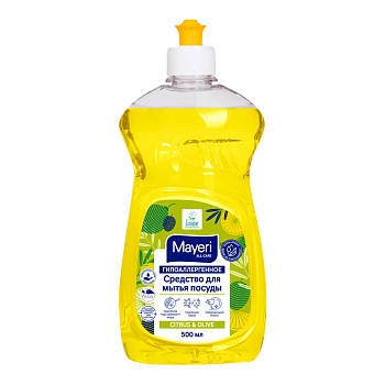 Средство для мытья посуды Цитрус и Оливки All-Care 500мл Mayeri