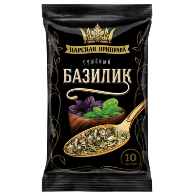 Базилик (зелень сушеная) Царская приправа  10г