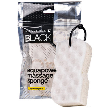 SUAVIPIEL BLACK AQUAPOWER Массажная губка