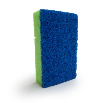 Многоразовая губка со специальным нецарапающим волнистым покрытием 2+1шт Arix