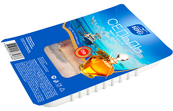 Балтийский берег Сельдь филе  в масле 0,250 кг