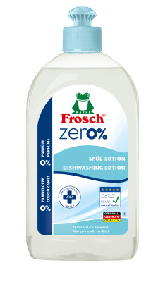 Лосьон для мытья посуды 500мл Frosch zero