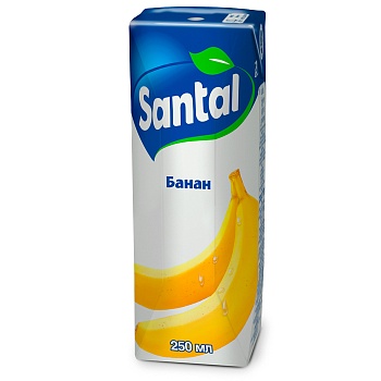 Нектар SANTAL БАНАНОВЫЙ  Prisma 250 мл