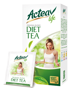 Hyleys «Актив Лайф Диета» Чай зелёный с растительными компонентами 25пак.х2,0гр