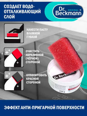 Паста для чистки стеклокерамики 250гр Dr.Beckmann
