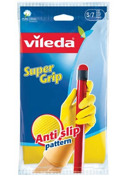 Vileda Перчатки Грипперс S