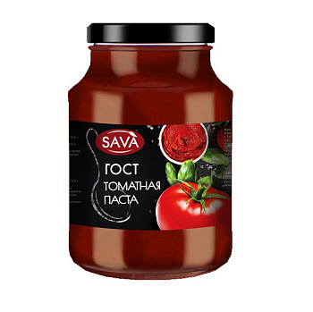 САВА Томатная паста ГОСТ, 0,5  кг