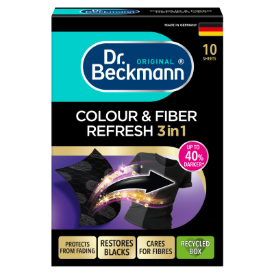 Салфетки для обновления черного цвета 10шт Dr.Beckmann