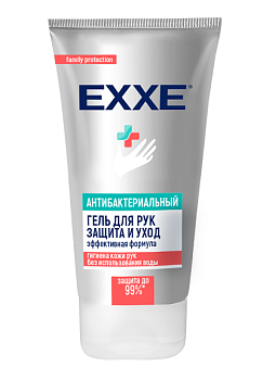 EXXE Антибактериальный гель для рук Защита и ход туба 50мл