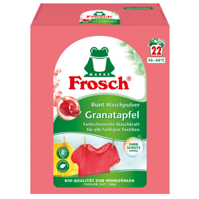 Порошок для стирки белого белья концентрированный Гранат 1,45кг Frosch
