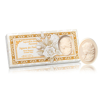 Набор натурального мыла с араматом Камея 3шт х 125г SAF