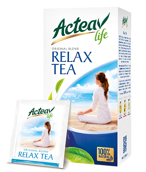 Hyleys «Актив Лайф Релакс» Чайный напиток с растительными компонентами 25пак.х2,0гр