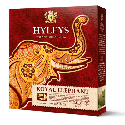 Hyleys Чай Королевский Слон (двухкам. с ярл.) 100пак х 1,8 гр