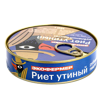 Риет утиный 150гр жб Экофермер