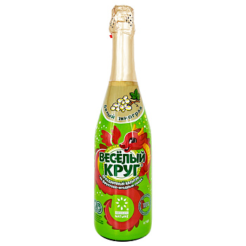 Детское шампанское Белый виноград 0,75 л.