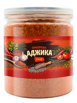 Аджика сухая 140г Банка с крышкой-ключом Arta Mix
