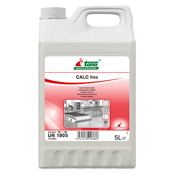 Cредство от накипи посуды, посудомоечных машин, стиральных машин 5000мл Calc free Green Care