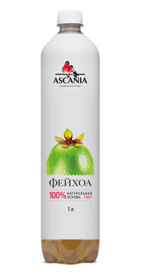 Аскания Лимонад со вкусом Фейхоа 1000 мл ПЭТ