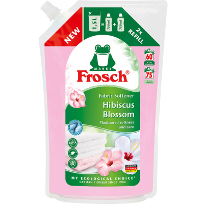 Ополаскиватель для белья Гибискус мяг.уп.1500мл Frosch