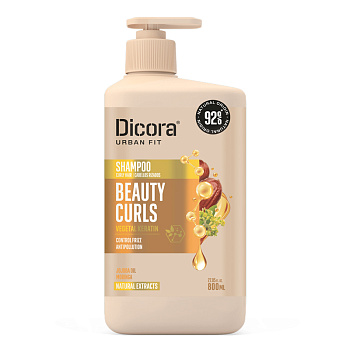 Шампунь для кудрявых волос с экстрактом Жожоба Beauty Curls 800мл