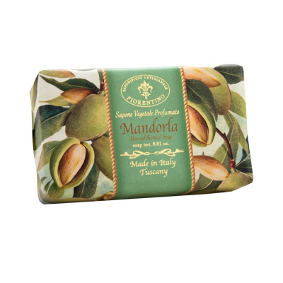 Мыло натуральное туалетное с ароматом Миндаль 250г SAF