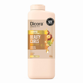 Шампунь для кудрявых волос Beauty Curls 400мл Dicora Urban Fit