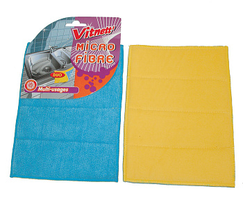 Салфетка двухсторонняя из микрофибры